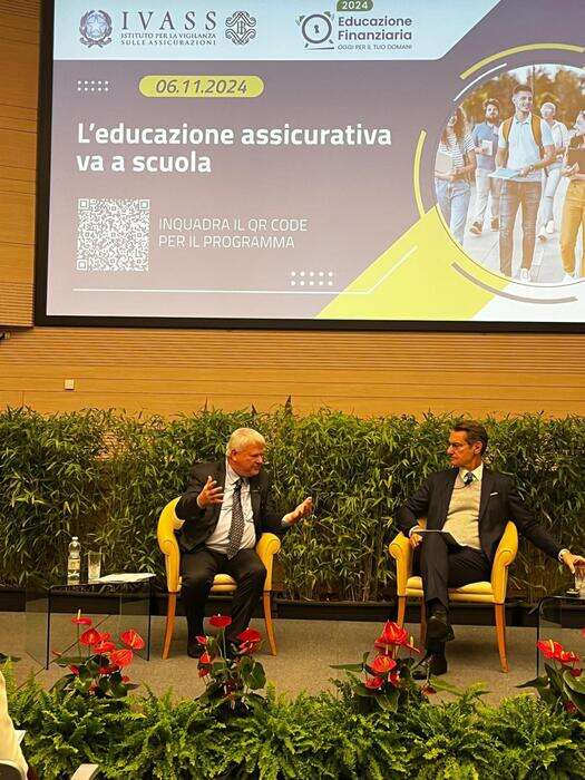 Signorini,Ivass in campo su educazione assicurativa nelle scuole