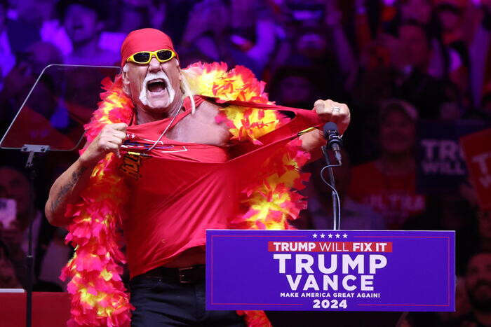 L'appello della leggenda del wrestling Hulk Hogan, votate Trump