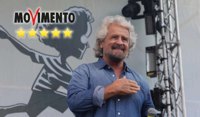 Beppe Grillo in giornata a Roma