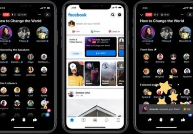 Facebook accende Live Audio Rooms, risposta a Clubhouse