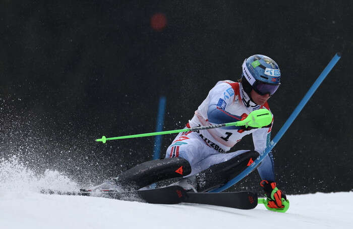 Cdm: Haugan in testa a slalom Kitzbuehel, azzurro Vinatzer 11/o