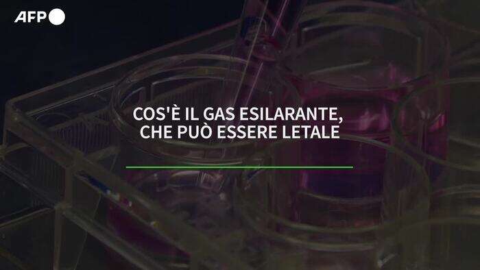 Cos'e' il gas esilarante, perche' puo' essere letale