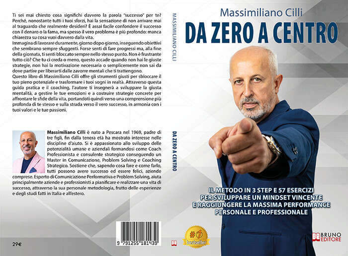 Massimiliano Cilli lancia il Bestseller “Da Zero a Centro”