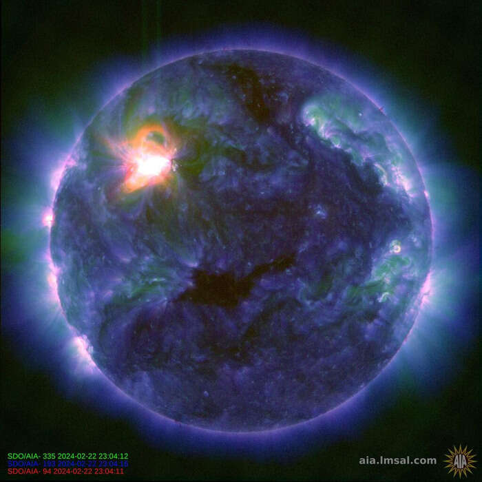 Sole irrequieto, registrato il brillamento più potente dal 2017