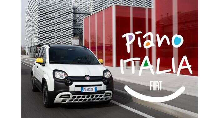 Piano Italia Fiat, al via promozioni per i modelli del brand