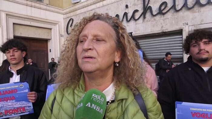 Ponte sullo stretto, la protesta del comitato di Capo Peloro