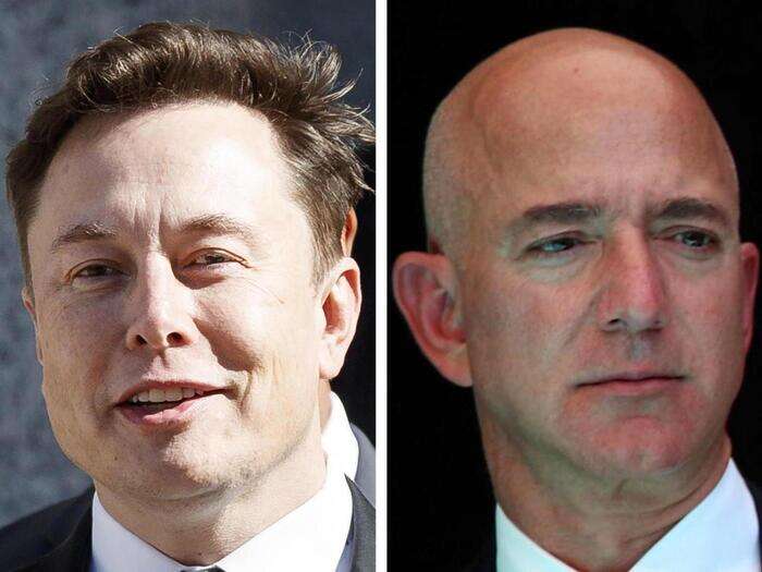 Colloquio cordiale tra rivali Musk e Bezos a cena donatori Trump