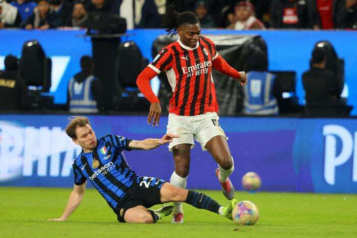 La finale di Supercoppa italiana, Inter-Milan 2-3, il trofeo è dei rossoneri