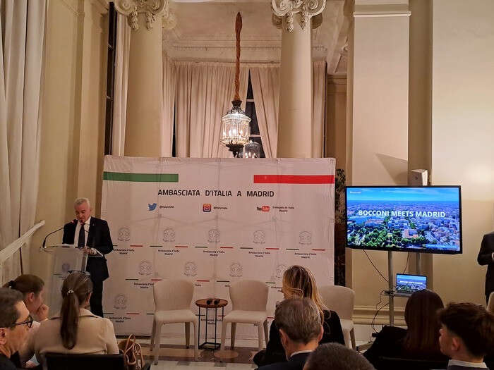 La Bocconi incontra Madrid, evento all'ambasciata d'Italia