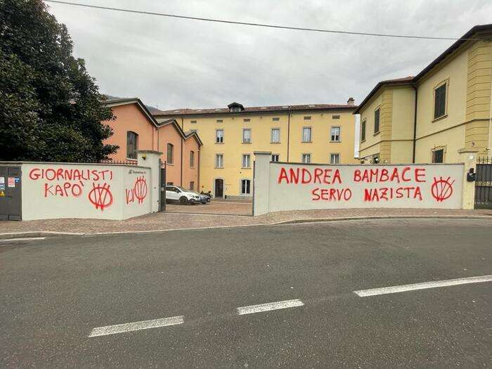 Scritte 'no vax' su cimiteri e scuole, tre fogli di via da Como