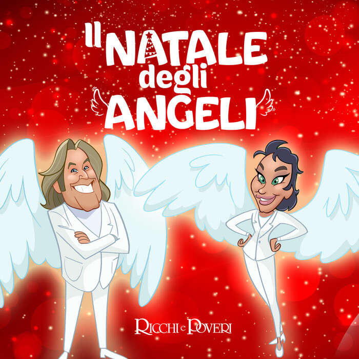 Il Natale degli Angeli, Ricchi e Poveri diventano anche cartoon