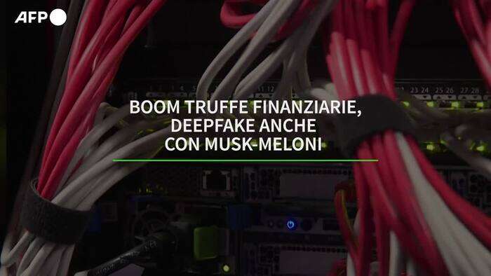 Boom truffe finanziarie, deepfake anche con Musk-Meloni