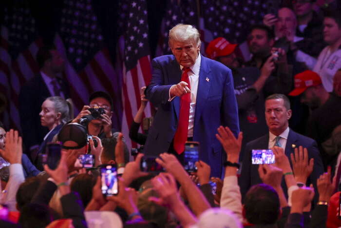 Trump, al Madison Square Garden c'era una festa dell'amore