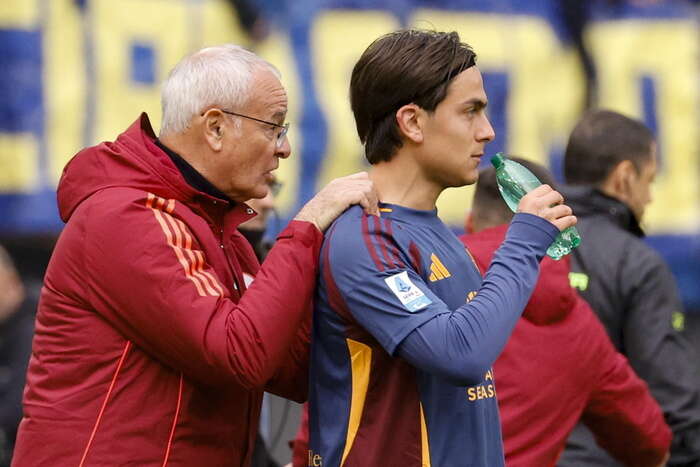 Ranieri 'c'è una Roma con e senza Dybala, se è ok gioca'