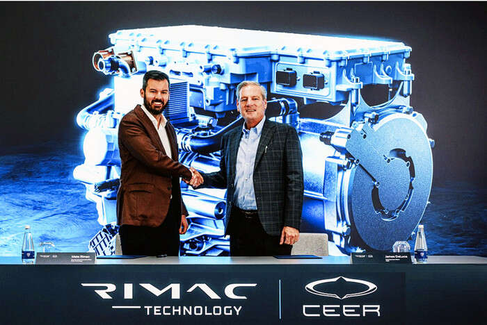 Le elettriche saudite Ceer si muoveranno con sistemi Rimac