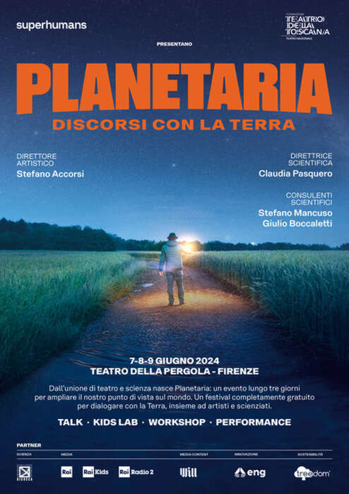 Accorsi direttore, a Firenze Planetaria - Discorsi con la Terra