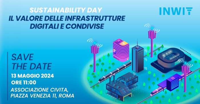 Inwit, primo Sustainability Day a Roma il 13 maggio