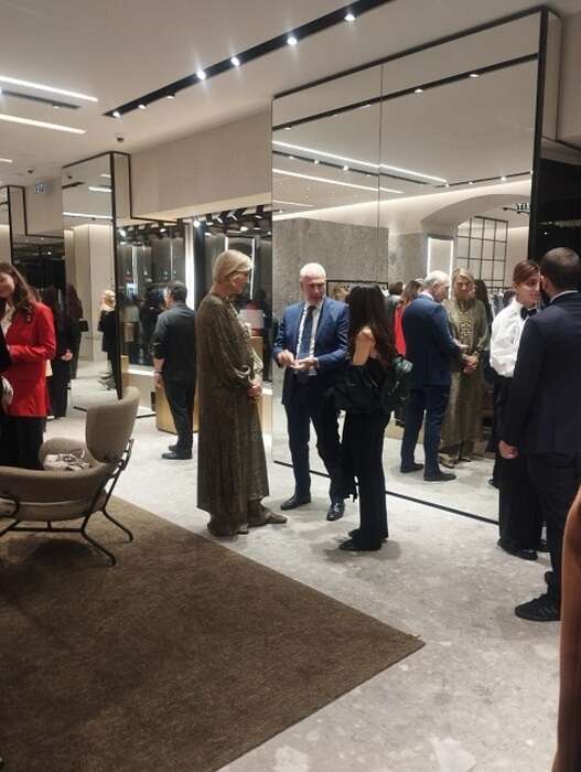 Amb.D'Antuono all'apertura del primo negozio Max Mara in Georgia