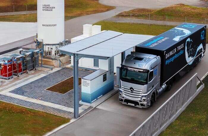 Con Linde Daimler Truck punta sui camion a idrogeno liquido