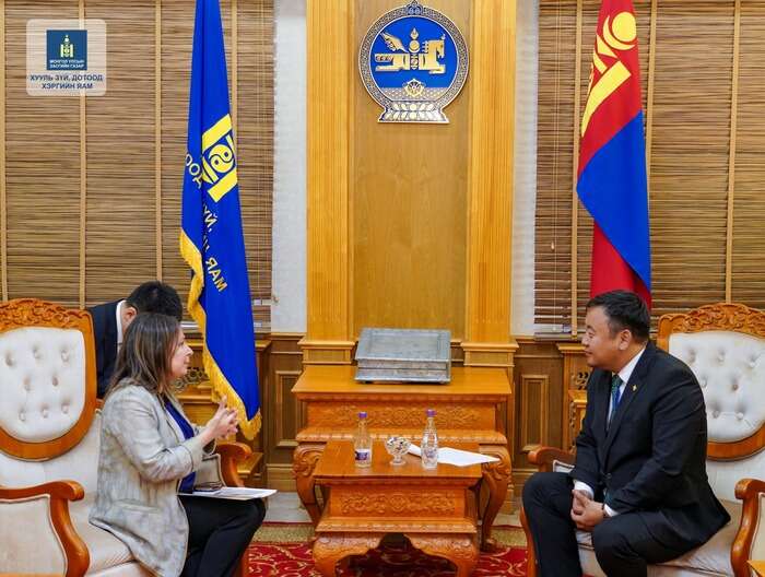 Mongolia, Amb. Piccarreta incontra il ministro di Giustizia