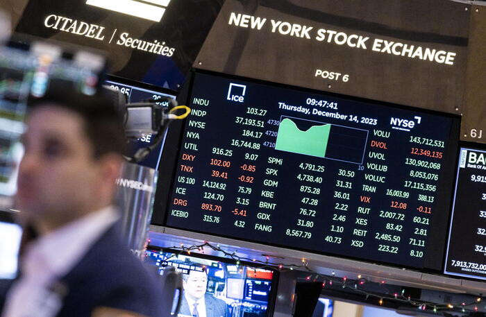 Wall Street apre positiva, Dj +0,41%, Nasdaq +0,75%