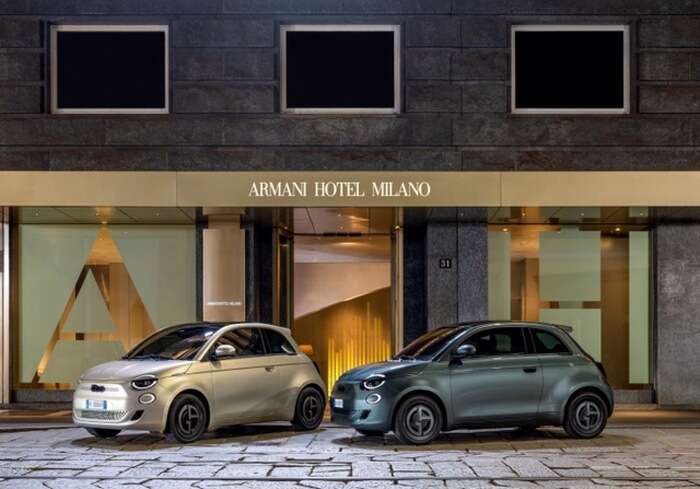 Fiat e Armani insieme per una speciale 500e