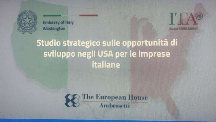 Italia-Usa, in aumento opportunità per il made in Italy hi-tech