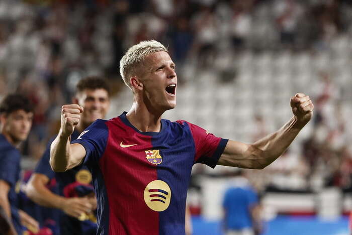 Calcio: Barcellona vince ancora, decisivo Dani Olmo