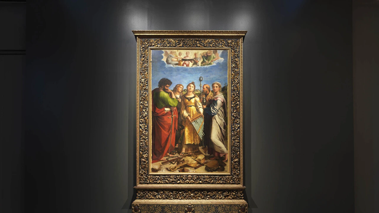 L'Estasi di Santa Cecilia di Raffaello torna nella Pinacoteca di Bologna