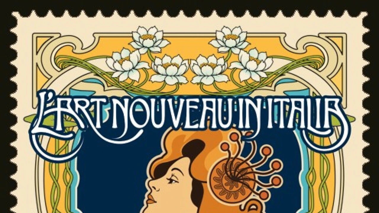 Arriva il primo francobollo italiano dedicato all'Art Nouveau