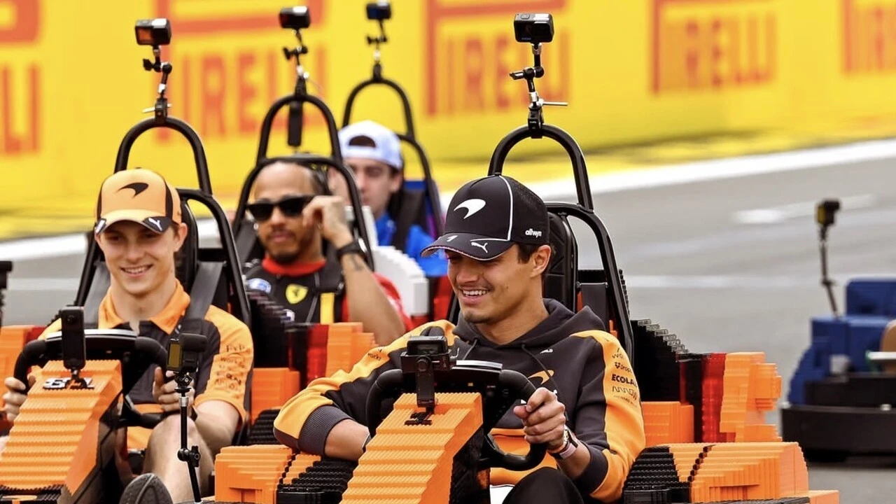 Minicar Lego al GP di Silverstone 2026