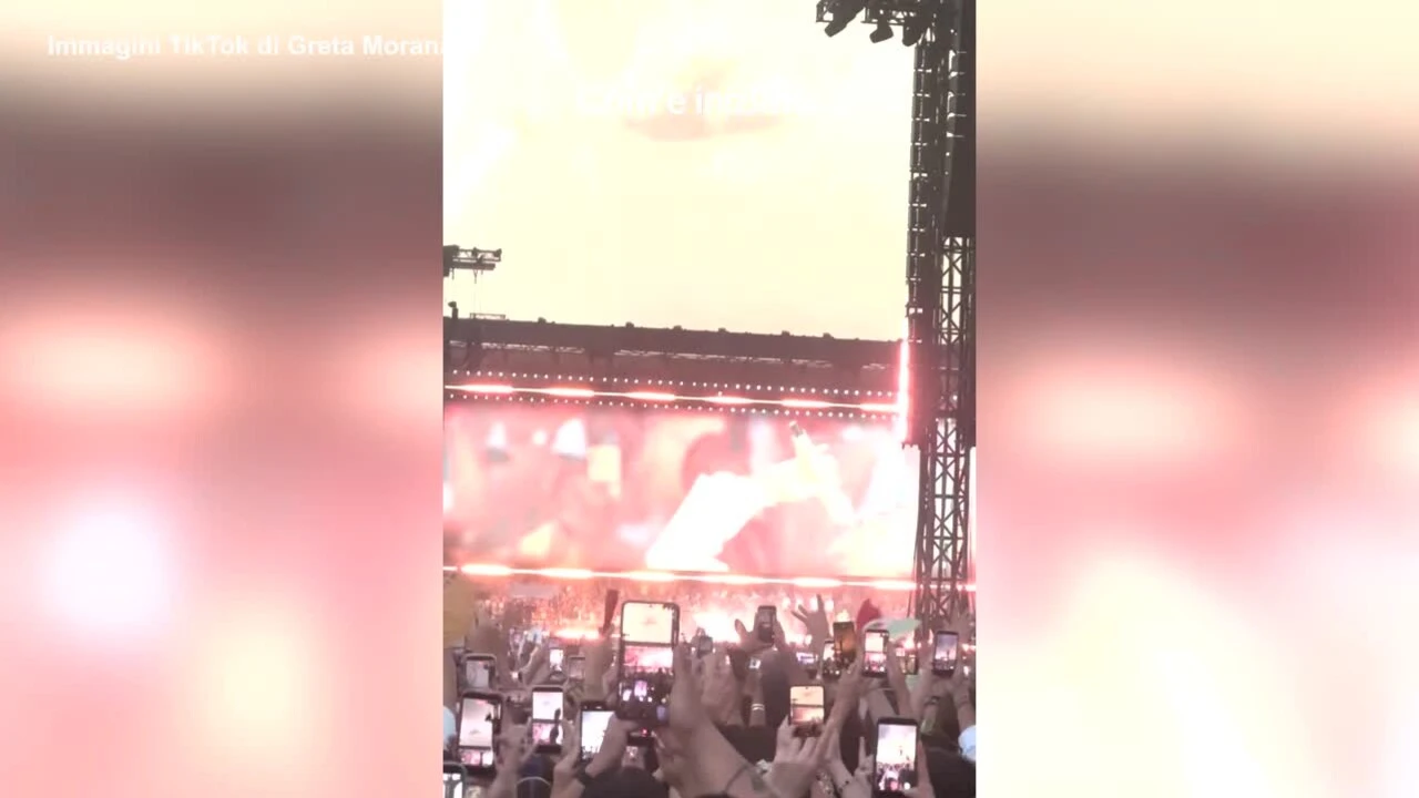 Violenta grandinata su Milano, interrotto il concerto di Bad Bunny