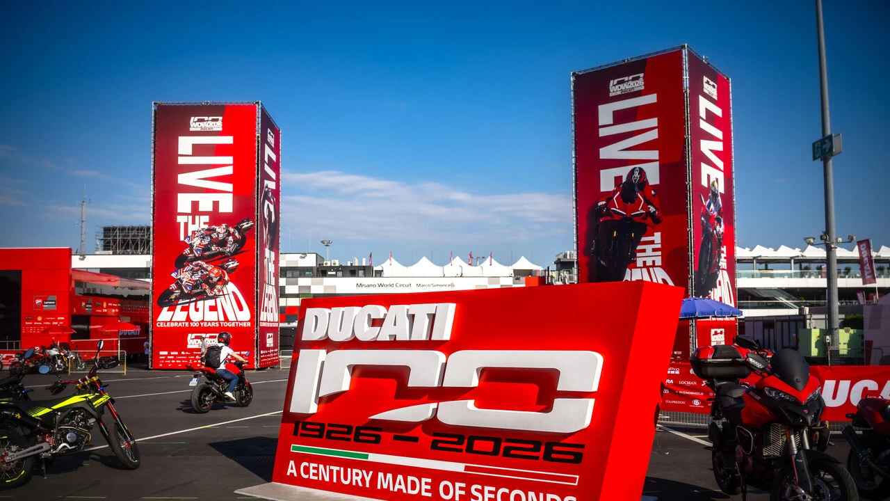 World Ducati Week, record per il Centenario: oltre 118mila presenze da 94 Paesi