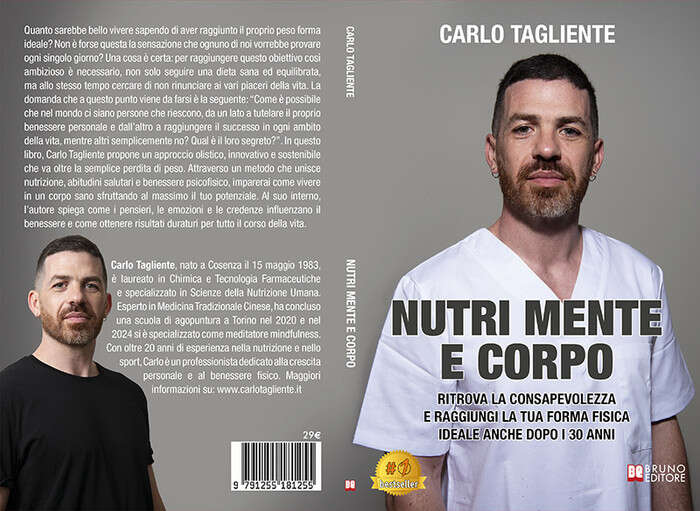 Carlo Tagliente lancia il Bestseller “Nutri Mente e Corpo”