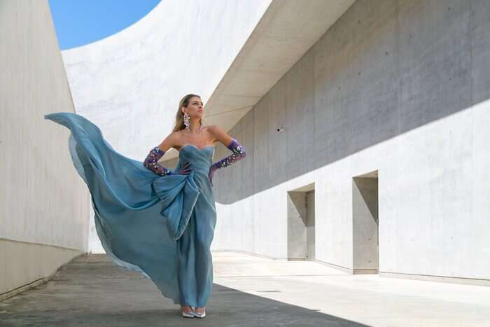 International Couture al Maxxi con Mediterranean Sunset