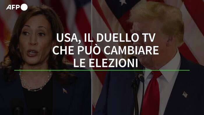 Harris-Trump, il duello tv che puo' cambiare le elezioni