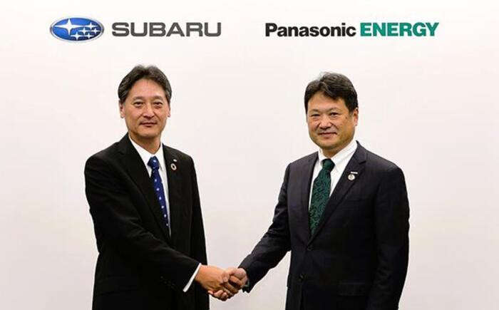 Subaru e Panasonic insieme per fornitura batterie ioni di litio