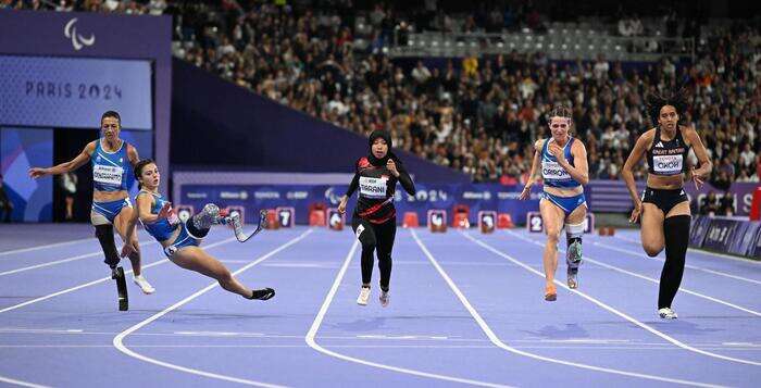 Parigi: rivisto fotofinish 100 donne, bronzo alla Contrafatto