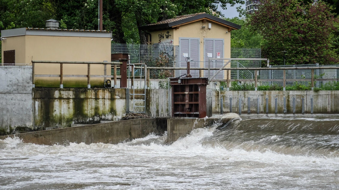 Maltempo, a Milano Seveso e Lambro sul livello di attenzione