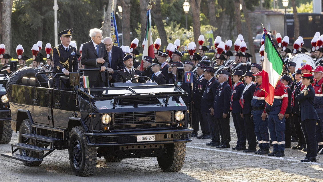 Mattarella, grati all'Arma, forte sentimento affetto da italiani