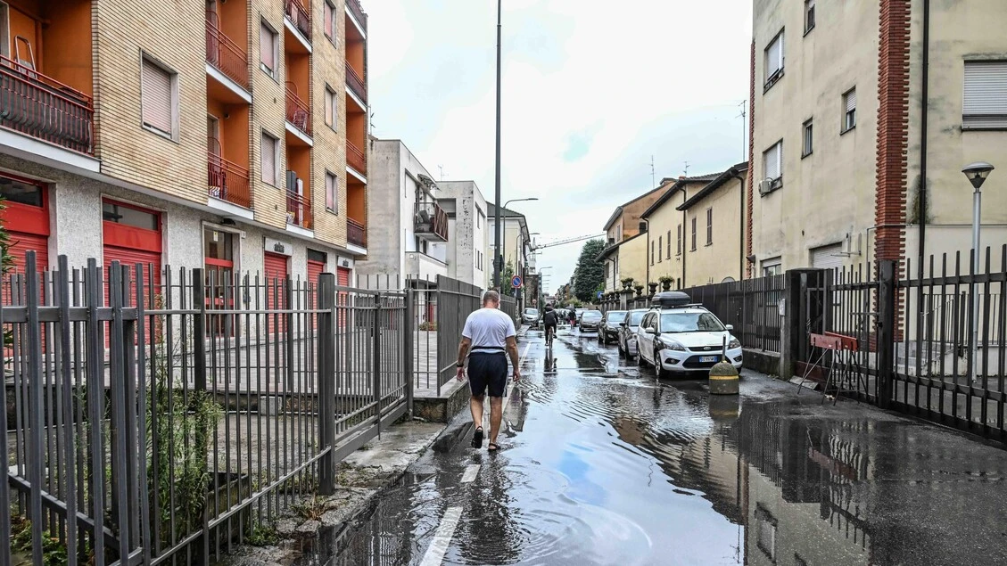 Maltempo, bomba d'acqua nel Veneto orientale