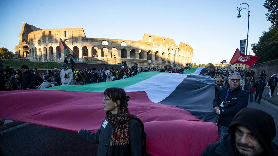 'Da Gaza a Roma, Capitale complice', presidio pro-Pal alla Fao