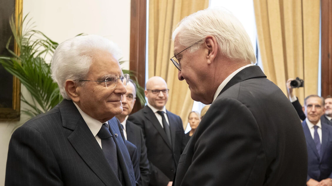 Mattarella a Berlino da Steimeier, parlerà al Bundestag