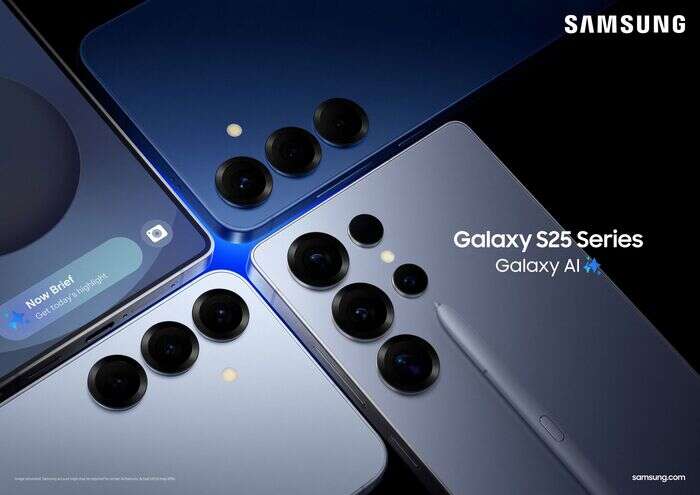 Samsung spinge sull'IA, lancia la serie Galaxy S25 con Gemini di Google