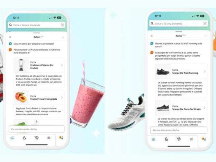 Amazon porta in Italia Rufus, l'IA che aiuta con lo shopping