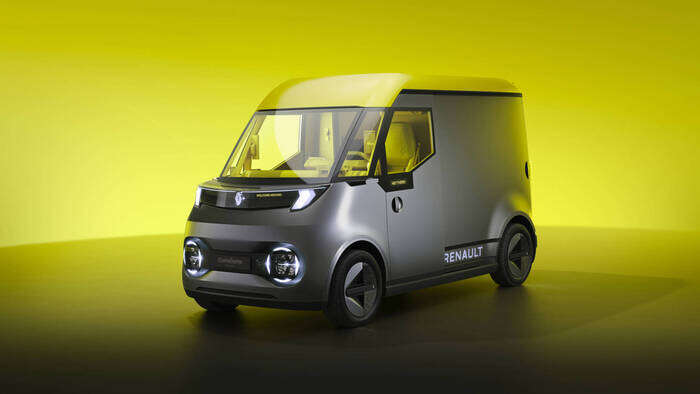 Renault Estafette Concept, il van elettrico per l'ultimo miglio