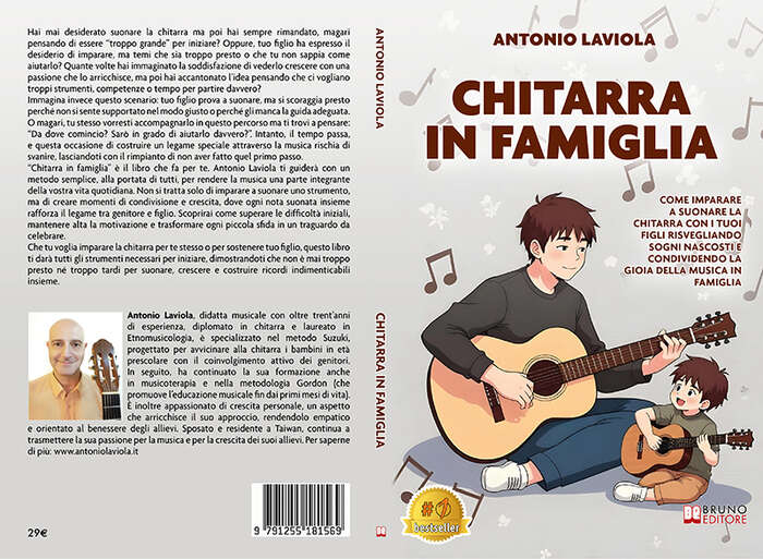 Antonio Laviola lancia il Bestseller “Chitarra In Famiglia”