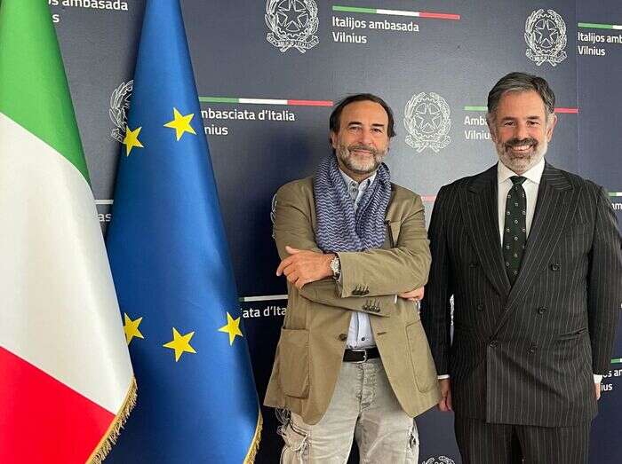 Lituania, amb. de Maigre incontra Pietro Umberto Dini