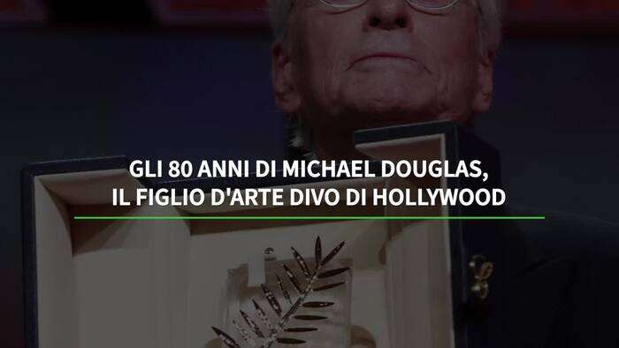 Gli 80 anni di Michael Douglas, il figlio d'arte divo di Hollywood