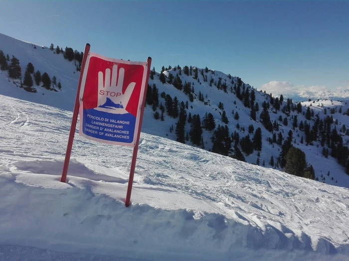 Pericolo valanghe forte in Trentino e nevica ancora